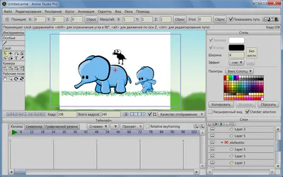 Anime Studio Pro на русском языке Anime Studio Pro на русском языке