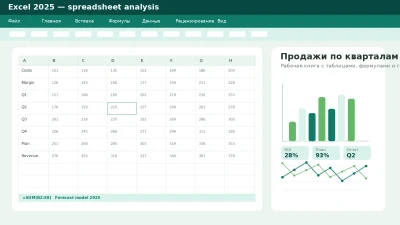 Excel 2025 на русском языке Excel 2025 на русском языке