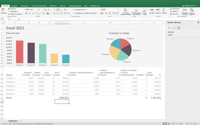 Excel 2021 на русском языке Excel 2021 на русском языке